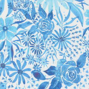 SUNSHINE AND BLUE SKIES 39824 14 Water Floral Create Joy Project MODA