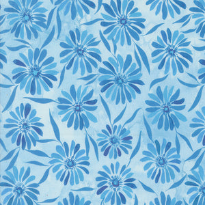 SUNSHINE AND BLUE SKIES 39825 13 Sky Blue Floral Create Joy Project MODA