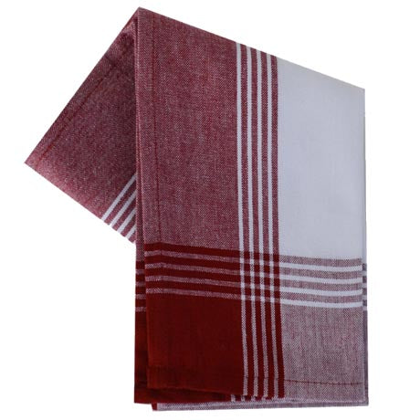 DISH TOWEL 734 R 06E Red Dunroven House