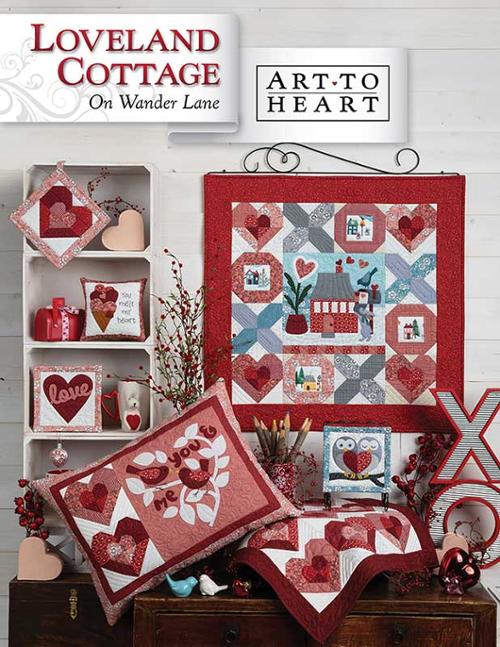 ATH 169P LOVELAND COTTAGE Pattern Nancy Halvorsen Art To Heart