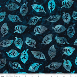 EXPRESSIONS BATIK BTHH 1244 Bayou Blue Folly Riley Blake