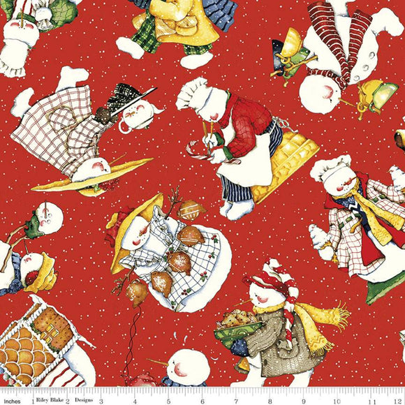 RILEY BLAKE ALL ABOUT CHRISTMAS JANET WECKER FRISCH FABRIC SELECTION